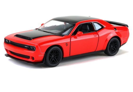 Модель легкова Kinsmart Dodge Challenger SRT-DEMON 2023 5'' (відкрив. двері) KT5461W