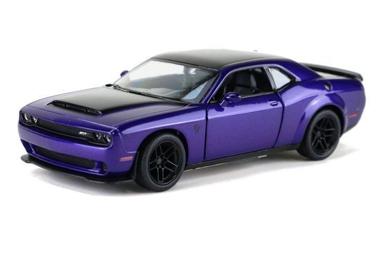 Модель легкова Kinsmart Dodge Challenger SRT-DEMON 2023 5'' (відкрив. двері) KT5461W