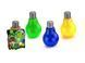 Вязкая масса Crazy Slime Fluoric лампочка Danko Toys SLM-07-01U детский слайм лизун антистресс светится в темн