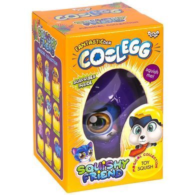 Набор креативного творчества Cool Egg Danko Toys CE-02 песок тесто слайм снег орбизы сквиш, для детей яйцо мал