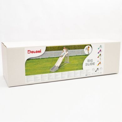 Дитяча пластикова гірка для катання з водним ефектом (велика, 243 см) Doloni Toys 014550/23