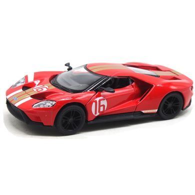 Модель легкова Kinsmart Ford GT 5&rdquo; (Heritage Edition) KT5448W