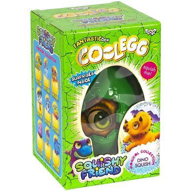 Набор креативного творчества Cool Egg Danko Toys CE-02 песок тесто слайм снег орбизы сквиш, для детей яйцо мал