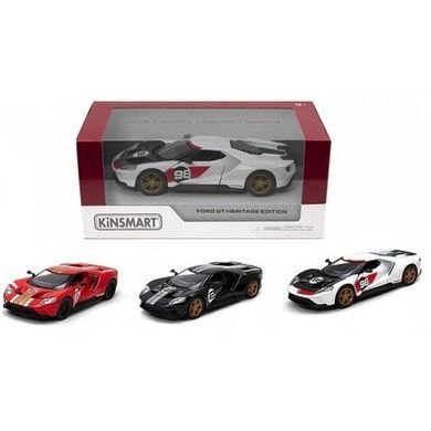 Модель легкова Kinsmart Ford GT 5&rdquo; (Heritage Edition) KT5448W