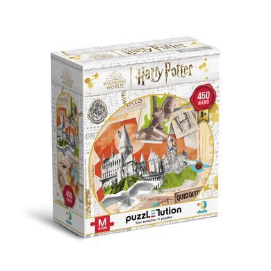 Пазл Hard-M, Harry Potter. Школа Хогвартс и поле для Квиддича, Dodo (450 дет.) 200503