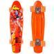 Скейт Пенни Борд Penny Board Cruiser круизер Profi 881 со светящимися колесами