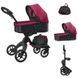 Коляска для куклы 2 в 1 CARRELLO GLORIA (с сумкой) 9631A+BAG DEEP RED