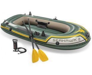 Надувний човен двомісний Seahawk 200 Intex 68347