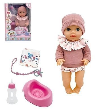 Інтерактивний функціональний пупс Yala Baby (40 см, з горщиком та аксесуарами) YL2440E-E/YL2440E-F/YL2440E-N