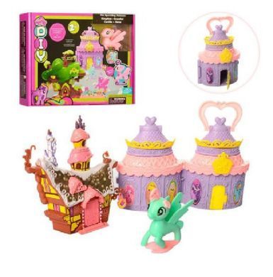 Будиночок My Little Pony SM1018-19 Моя маленька поні, 2 в 1, замок, фігурка поні, іграшка, набір для дітей