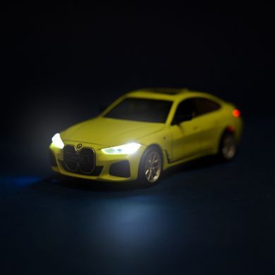 Машинка металлическая Автопром электро BMW I4 M50 (свет, звук) 68714