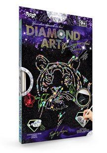 Набір для творчості DIAMOND ART Danko Toys DAR-01-01 кристали стрази рамка креативна творчість для дітей