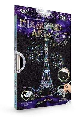 Набір для творчості DIAMOND ART Danko Toys DAR-01-01 кристали стрази рамка креативна творчість для дітей