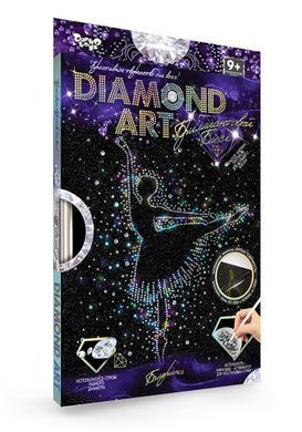 Набір для творчості DIAMOND ART Danko Toys DAR-01-01 кристали стрази рамка креативна творчість для дітей