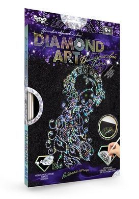 Набір для творчості DIAMOND ART Danko Toys DAR-01-01 кристали стрази рамка креативна творчість для дітей
