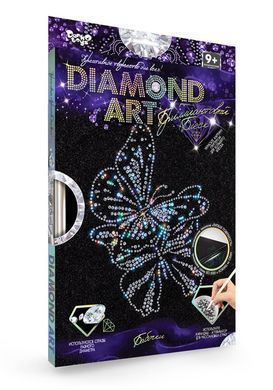 Набір для творчості DIAMOND ART Danko Toys DAR-01-01 кристали стрази рамка креативна творчість для дітей