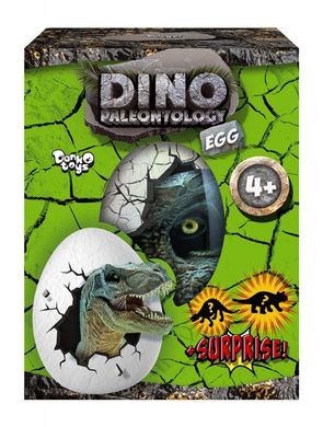 Креативное творчество Dino Paleontology. EGG 4 в 1, арт. DP-03-01 Danko Toys, набор, растущий динозавр, песок