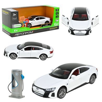 Машинка металлическая Автопром электро Audi RS e-tron GT (свет, звук) 68717