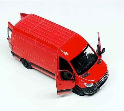 Модель Kinsmart Mercedes-Benz Sprinter KT5426W Металлические инерц машинки для детей коллекционные
