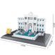 Конструктор Wange 3D Фонтан Треві Fontana di Trevi-Rome 4212 дитячий 688 деталей пластик 3Д блок