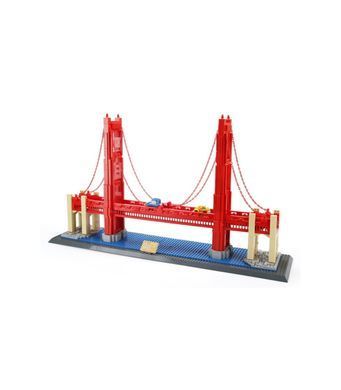 Конструктор Міст Золоті Ворота Wange 3D Архітектура 6210 Golden Gate 3Д 1977 деталей