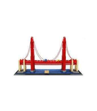 Конструктор Міст Золоті Ворота Wange 3D Архітектура 6210 Golden Gate 3Д 1977 деталей