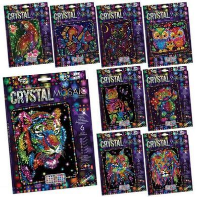 Набір креативної творчості CRYSTAL MOSAIC CRM-01-01&hellip;10 Danko Toys, кристальна мозаїка, картина