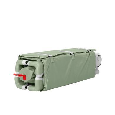 Дитячий манеж з матрасиком та сіткою (на колесах) CARRELLO Piccolo CRL-11503/1 Mint Green