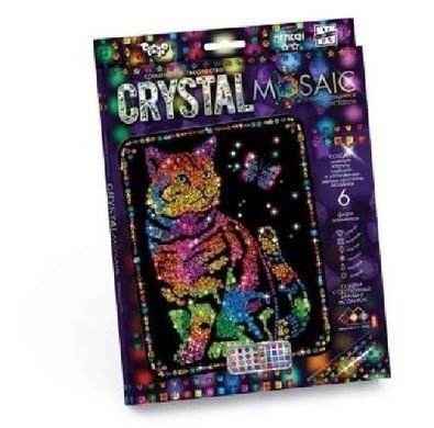 Набір креативної творчості CRYSTAL MOSAIC CRM-01-01&hellip;10 Danko Toys, кристальна мозаїка, картина