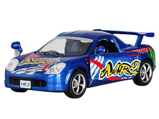 Дитяча колекційна машинка Kinsmart Street Fighter KT5072w інерційна машина метал відчиняються двері іграшка