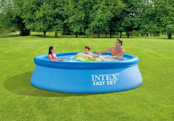 Большой бассейн для всей семьи Intex 28120 объем 3853 л, 305 х 76 см, семейный бассейн, домашний бассейн, лето