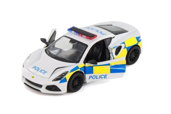 Модель легковая Kinsmart Lotus Emira Police 5'' KT5441WP