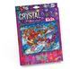 Набор для творчества Мозаика из кристаллов Crystal mosaic kids Danko Toys CRMk-01-01 картина креатив для детей